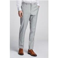 Ted Baker Men's Antila Cool Grey Semi Plain Trousers | Size: 44R