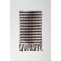 Aquascutum Men's Wool Iconic Scarf Original Club Check Club Check