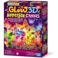 4M Kidzmaker - Glow 3D Butterfly Canvas