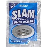 Kilrock Slam Plughole Unblocker Bathroom in Blue