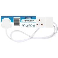Status Extension Lead 240V 4-Gang 13A White 4M