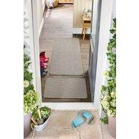 My Mat My Stain Resistant Twist Stripe Natural 50X75 | Size: 50 cm x 75 cm