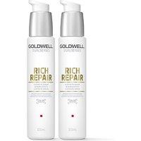 Goldwell Dual Senses Rich Repair 6 Effects Serum 100ml Double in Clear