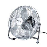 Oypla 9" Electric Floor Fan in Silver