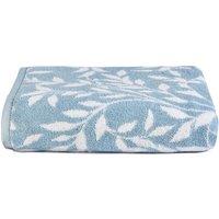 Dreams & Drapes 'Sandringham' 100% Cotton Jacquard Towel in Pale Blue