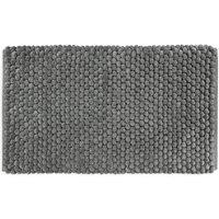 Allure Bath Fashions Luxury Non Slip Chunky Bobble Bath Mat in Charcoal