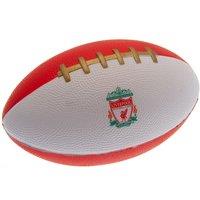 Liverpool FC Mini Foam American Football in Red