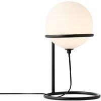 Nordlux Wilson Table Lamp Black Glass Livingroom G9 Switch