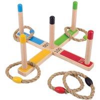 Bigjigs Toys Wooden Quoits Game