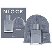 Nicce Men's Men Eau de Toilette Spray 100ml & Beanie Hat in White