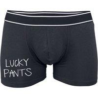 60 SECOND MAKEOVER Men's Mens Black Lucky Pants Boxers Shorts Boxers | Size: 2XL