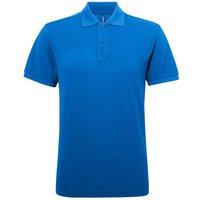 Asquith & Fox Men's Short Sleeve Performance Blend Polo Shirt in Dark Blue | Size: Small