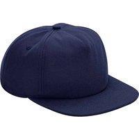 Beechfield Men's Cotton 5 Panel Baseball Cap in Navy