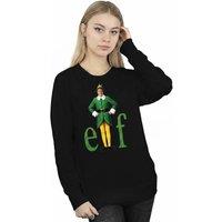 Elf Women's Buddy Logo Sweatshirt in Black | Size: 2XL