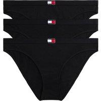 Tommy Hilfiger Women's Heritage Packs 3 Pack Bikini Black | Size: Medium