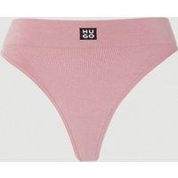 Hugo Women's Thong Seamless Pink | Size: Medium