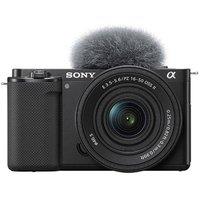 Sony ZV-E10 Digital Camera with 16-50mm OSS II Lens in Black