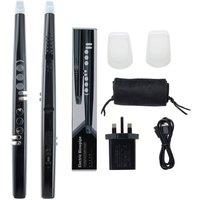 Costway Electronic Wind Instrument 13 Tones Portable Digital Electric Blowpipe in Black