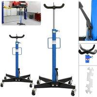 EONLION Transmission Jack 0.5T HeavyDuty Hydraulic Gearbox in Blue