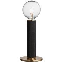 Industville Knurled Edison Table Lamp in Black | Size: Medium