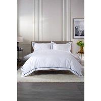 The Lyndon Company Boutique Hotel Hampstead 200 Thread Count Cotton Duvet Cover Set in Blue | Size: King