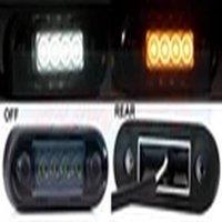 EONLION LED Marker LightDark Easy Fit Lamp Truck Van Bar in Black