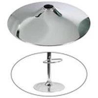 EONLION Replacement Pub Bar Stool Base for Dining Room Chairs in Silver