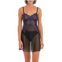 Wacoal Women's Instant Icon Chemise in Black | Size: 16