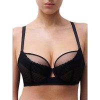 Chantelle Women's Play Full Cup Covering Bra in Black | Size: 34D