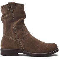 Moda In Pelle Women's 'Olio' Suede Ankle Boots in Taupe | Size: 4