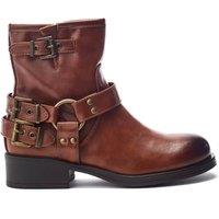 b.soleful Women's 'Gracie-Lou' Porvair Ankle Boots in Tan | Size: 5