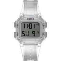 Guess Men's GW0270G1 Sport 39mm Quartz Watch in Clear