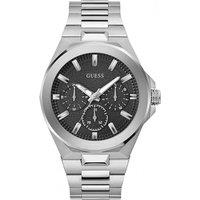 Guess Men's GW0798G1 Dashboard 46mm Quartz Watch in Silver