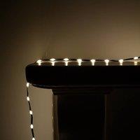 Samuel Alexander 1000 LED 35m Premier Flexibrights Indoor Outdoor Multi Function Christmas Lights with Timer in Warm White in Beige
