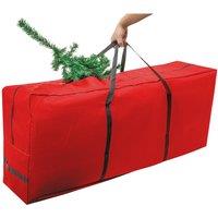 Pelle & Sol Red Christmas Tree Storage Bag with Handle - Fits Up to 9ft Xmas Tree | Size: 1 Pack