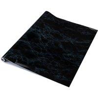 D-C-Fix Marble Black Self Adhesive Vinyl Wrap Film | Size: 675mm x 2000mm