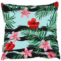 Benjamin Tate Design Floral Striped Geometric Collection (Cushion)
