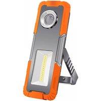VOGREX Rechargeable LED Work Light for Car Mechanics, Inspection Lamp, Torch in Orange