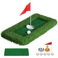 Centra Floating Golf Green Mini Mat Set Putting Turf Pool Water 60x30CM | Size: 60x30 cm