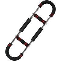 Centra Shaker Twister Arm Trainer Chest Expander Bar Arm Exerciser Adjustable in Black