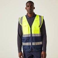 Regatta Men's Hi-vis Executive Vest in Navy | Size: Small