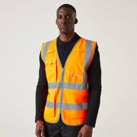 Regatta Men's Hi-vis Executive Vest in Burnt Orange | Size: 2XL