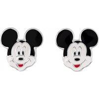 Disney Women's E908014SL-PH Mickey Pair Of Earrings in Silver