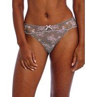 Freya Women's Offbeat Decadence Brief in Grey | Size: 14