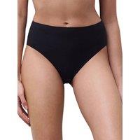 Chantelle Women's SoftStretch High Leg Brief in Black