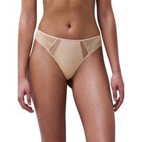 Chantelle Women's Play Tanga in Beige | Size: 10