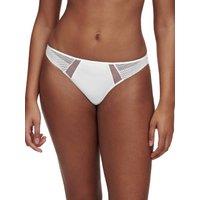 Chantelle Women's Play Tanga in White | Size: 14