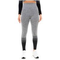 Smart Living Women's Lightweight & Versatile Gradient Stripe Leggings in Grey | Size: Large