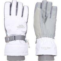 Trespass Women's Vizza II Gloves in White | Size: Large