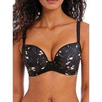Freya Women's Daydreaming Plunge T-Shirt Bra in Black | Size: 28E